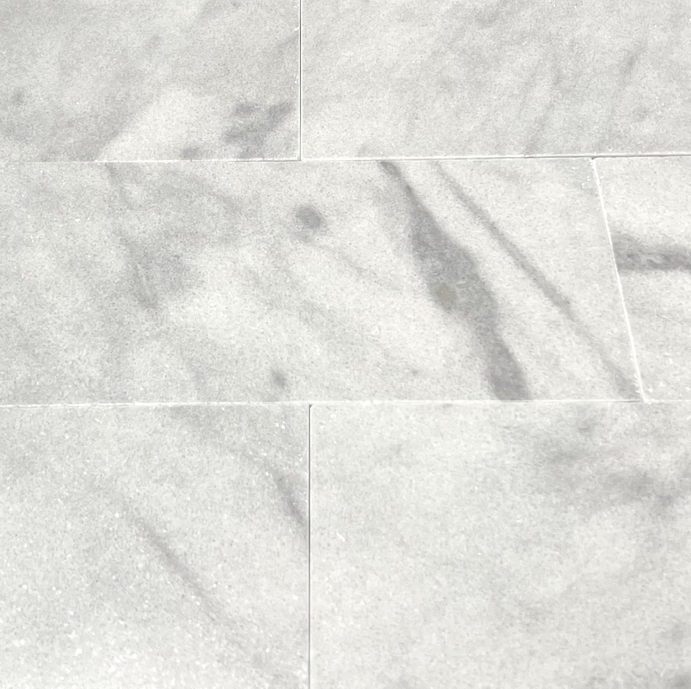 Carrara Gray 6×12 High Honed Straight Edge Marble Floor Wall Tile Kitchen (1 SF)
