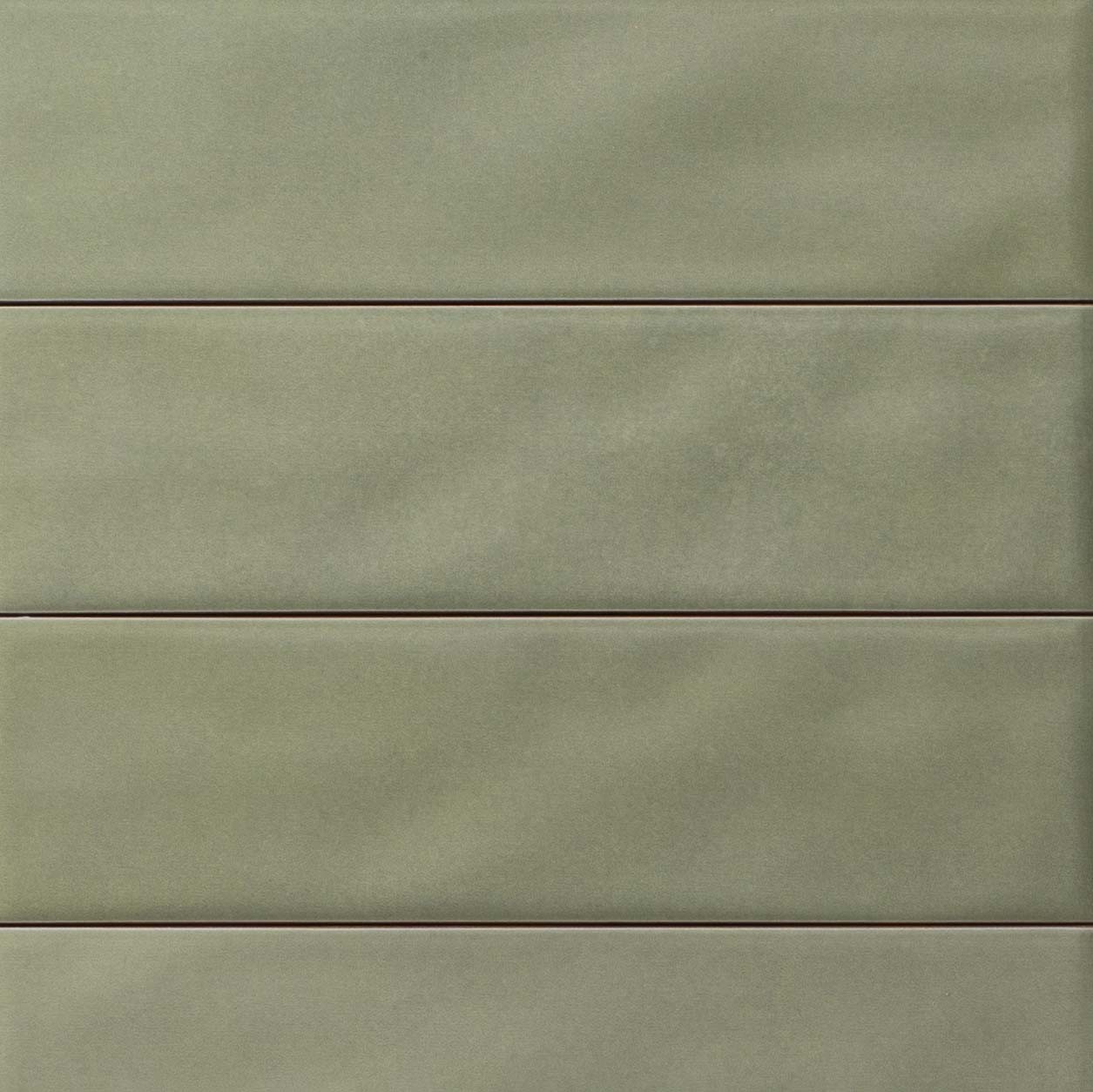 Cruz Bay Studio MKT75 Countryside – 3″ x 10″ Rectangle Wall Tile – Green Tint