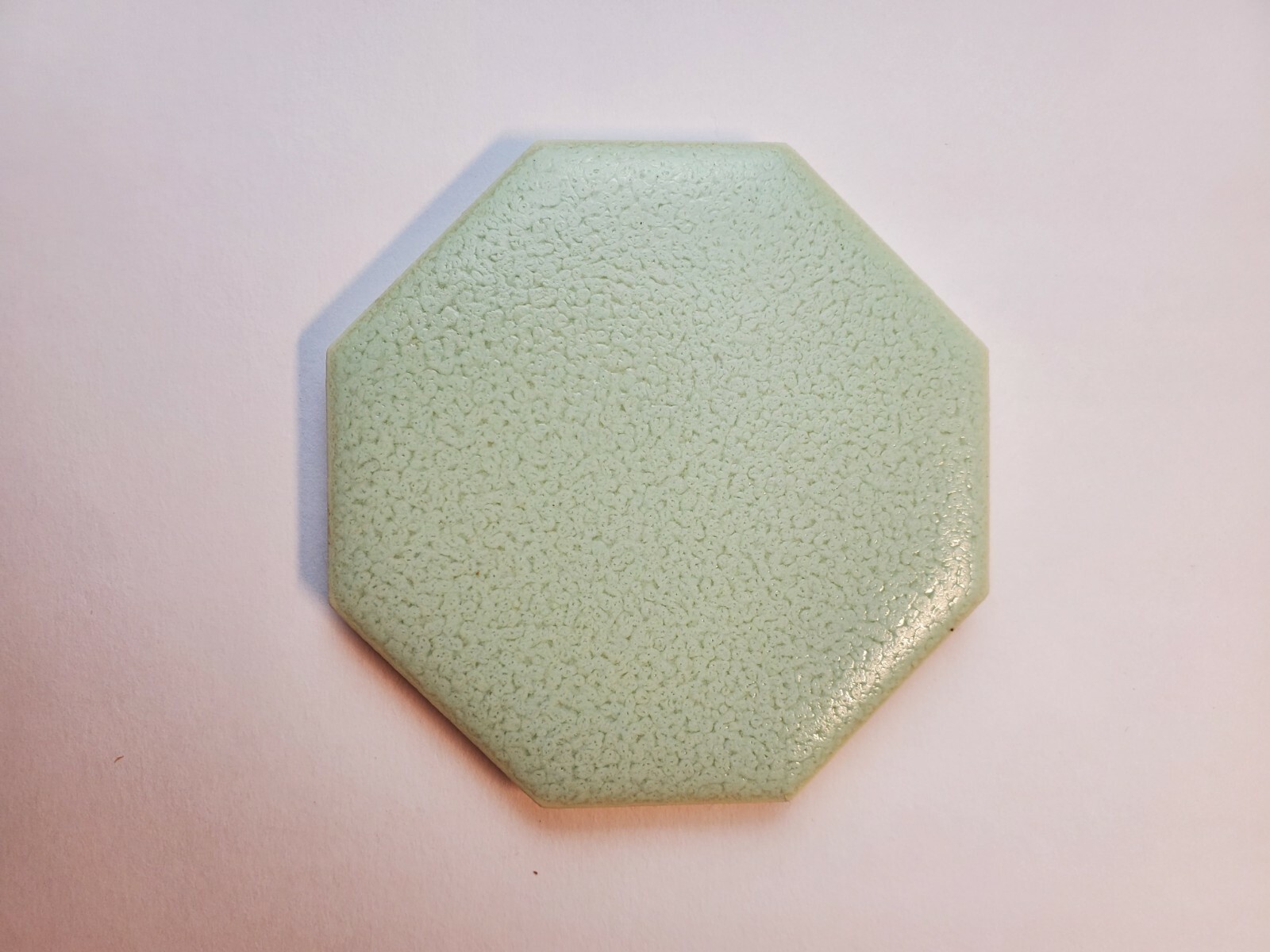 Robertson Vintage Ceramic Floor Tile 3 1/8″ Crystalline Blue Octagon