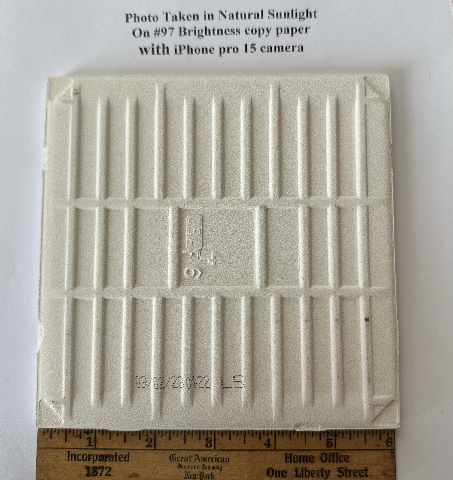 1 pc. Desert Gray: 6″ X 6″ Matte Ceramic Tile by Daltile Co. New Stock #X714