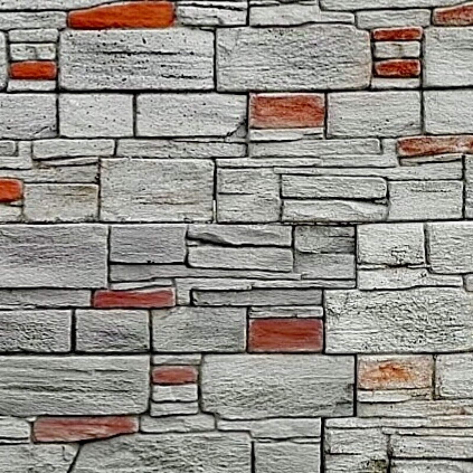 Mold for Plaster Printed Fake Stone Wall Printed Stamped Wall Stamp Mold Mould