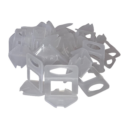 3.000pcs Tile Leveling System Clips Spacers 1.0mm 1/32 Tile Tiling Floor