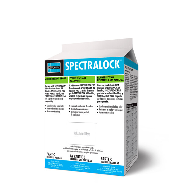 Laticrete SpectraLOCK PRO Premium Grout Part C Powder, Full Unit-Sterling Silver