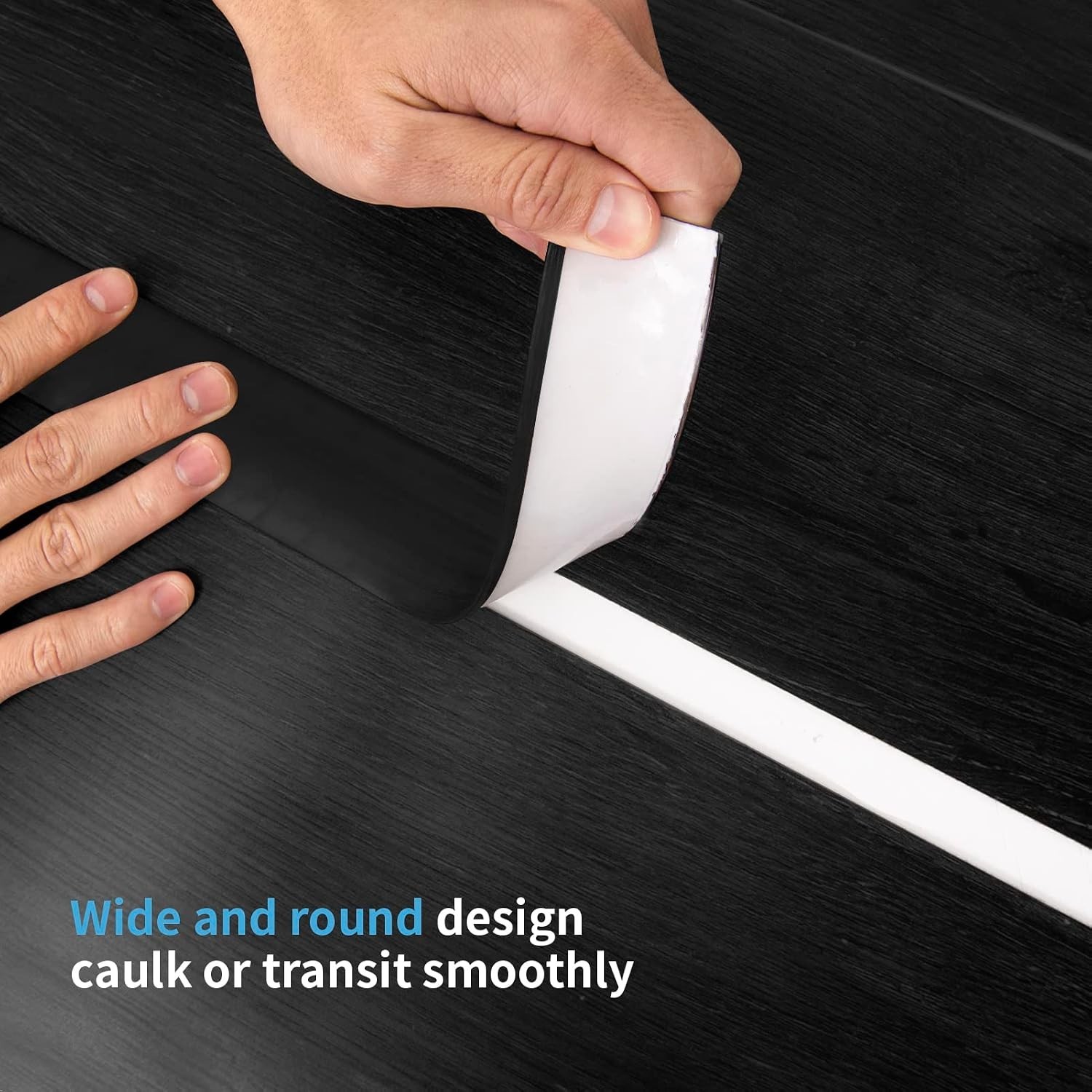 Durable 4FT Self-Adhesive Floor Transition Strip – Easy Installation & Clean