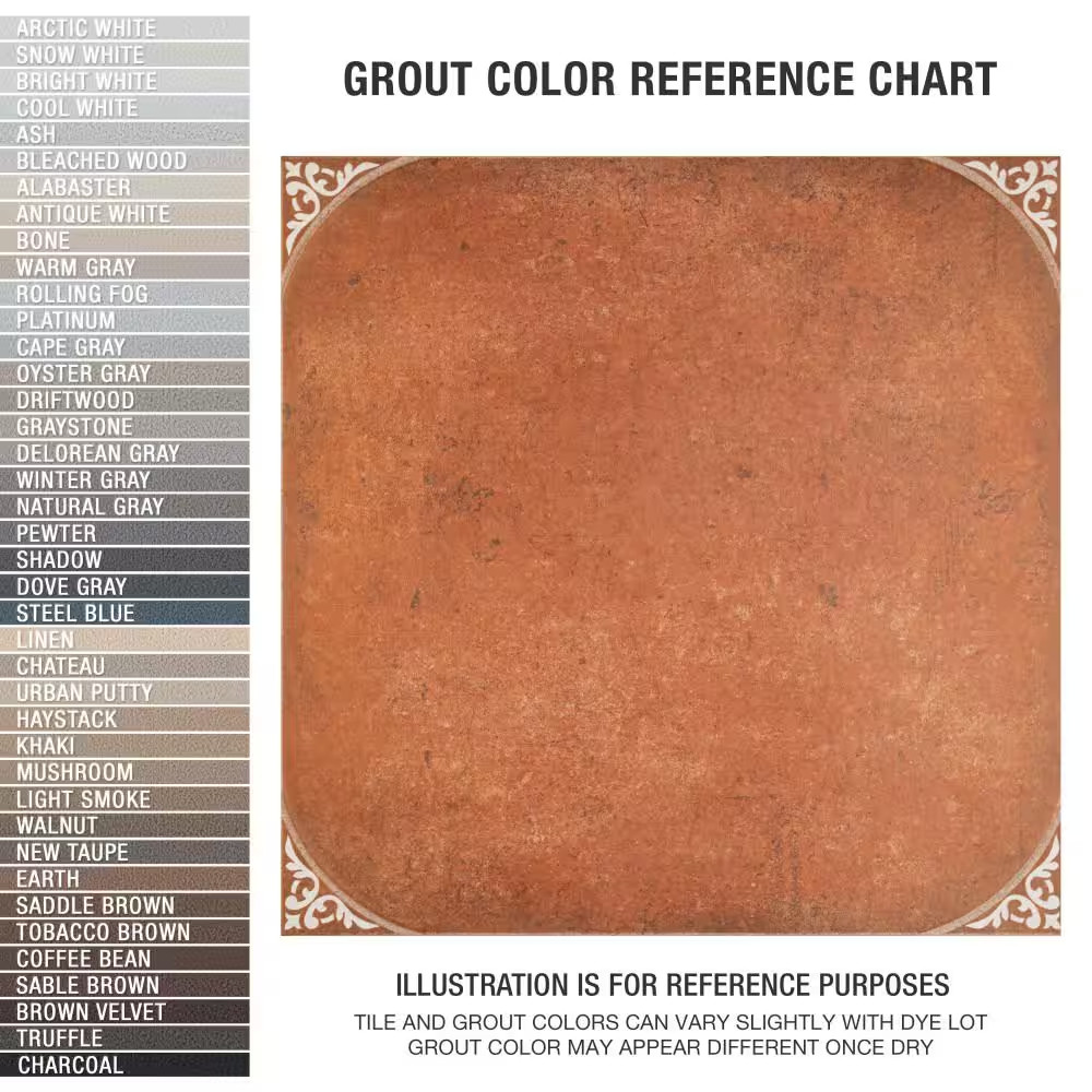 Aranjuez 17-3/4 In. X 17-3/4 In. Ceramic Floor and Wall Tile (15.4 Sq. Ft./Case)