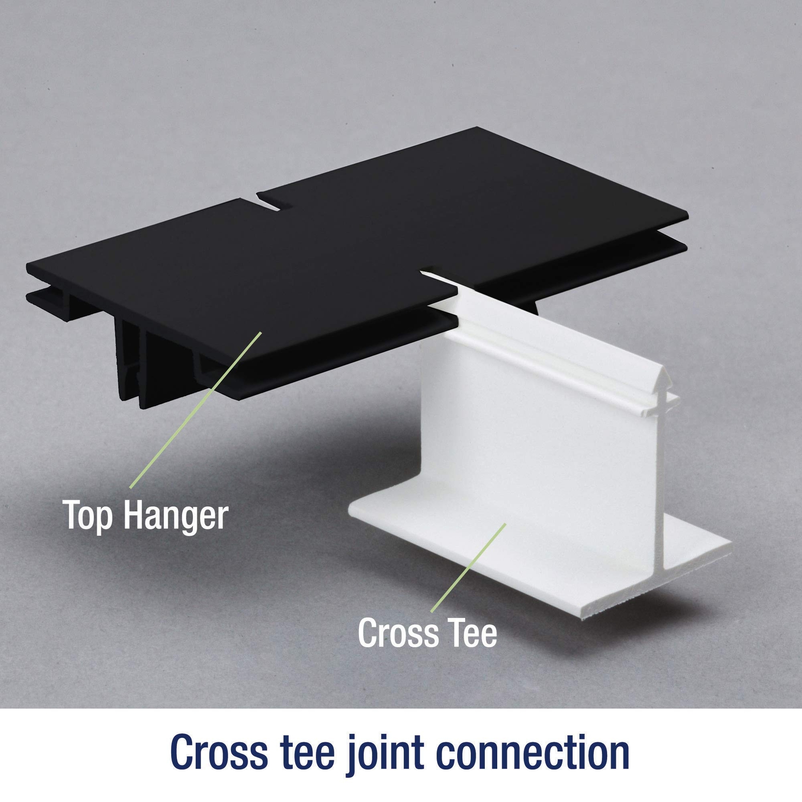 CeilingMAX 100 sq. ft. White Surface Mount Grid Kit