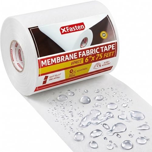 Waterproofing Membrane Tape 6 Inch x 75 Ft Shower Underlayment Tile EPDM Cement
