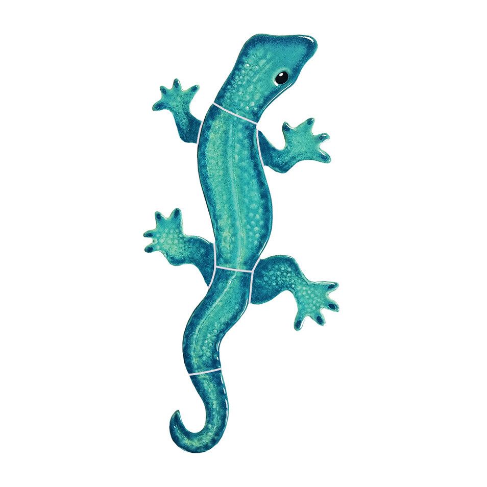 Mosaic Geckos for Swimming Pool or Wall – 8″, 10″ or sets – Free Shipping