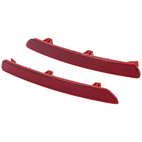 Pair Rear Bumper Reflector Strip Cover Left Right Side 63147400207