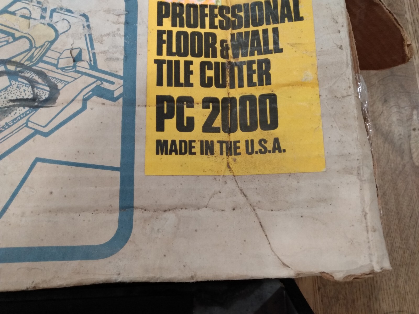 Nattco Easy-Score Tile Cutter 18″ In Box, Made in USA Model PC 2000