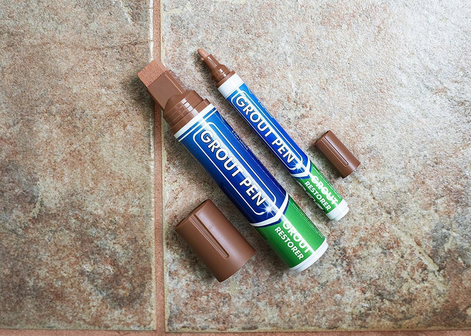 Grout Pen Tile Paint Marker Terracotta : Waterproof Tile Colorant Pen – Wide Tip