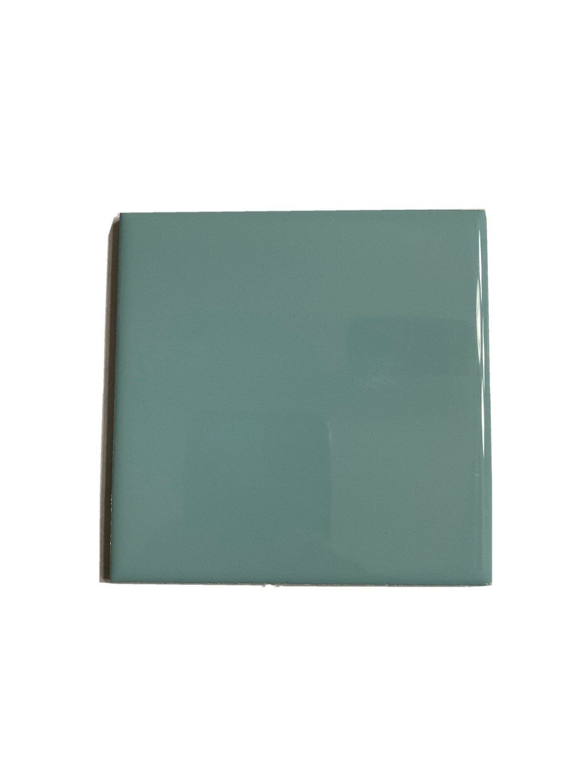 Surf Green 4 in Ceramic Tile 4.25 in Blue Aqua Glow Daltile Color 0197 Color 105
