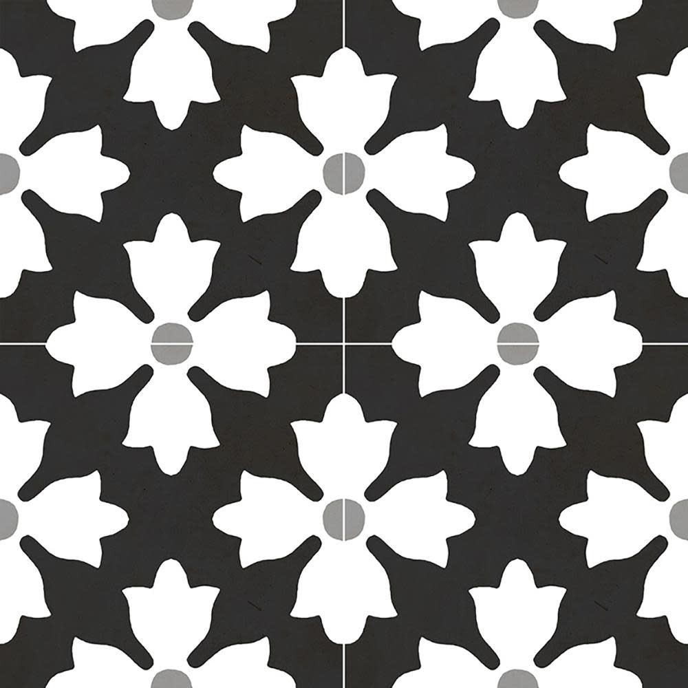 Ackland AKNPTAMA8X8M-CA Amara – 8″ x 8″ Porcelain Encaustic Floor – Kaila
