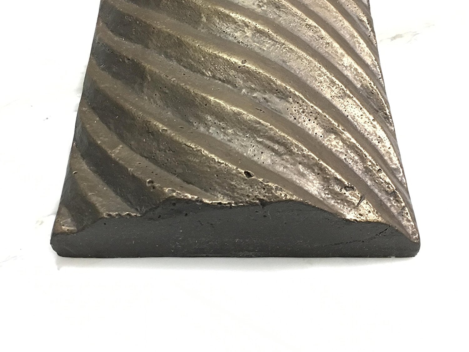 6×8 Roman Column Bronze Metal Resin Tile Insert Art Craft Decor Backsplash