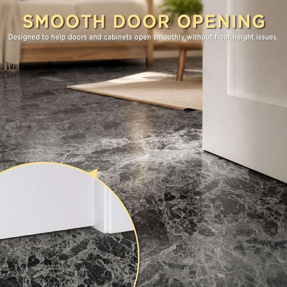 12×12 Peel and Stick Marble Grain Floor Tile – 20 PCS, Non-Slip, No Grout, Easy