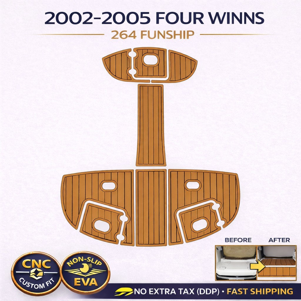 2002-2005 Four winns 264 Funship EVA Foam Boat Decking Marine Flooring Mat Pad