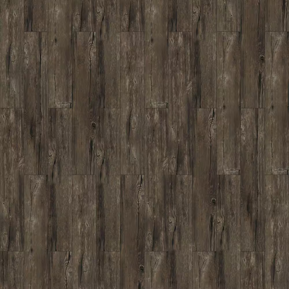 TrafficMASTER Walnut Ember Grey 6 In. X 36 In. Peel And Stick Vinyl Plank (36