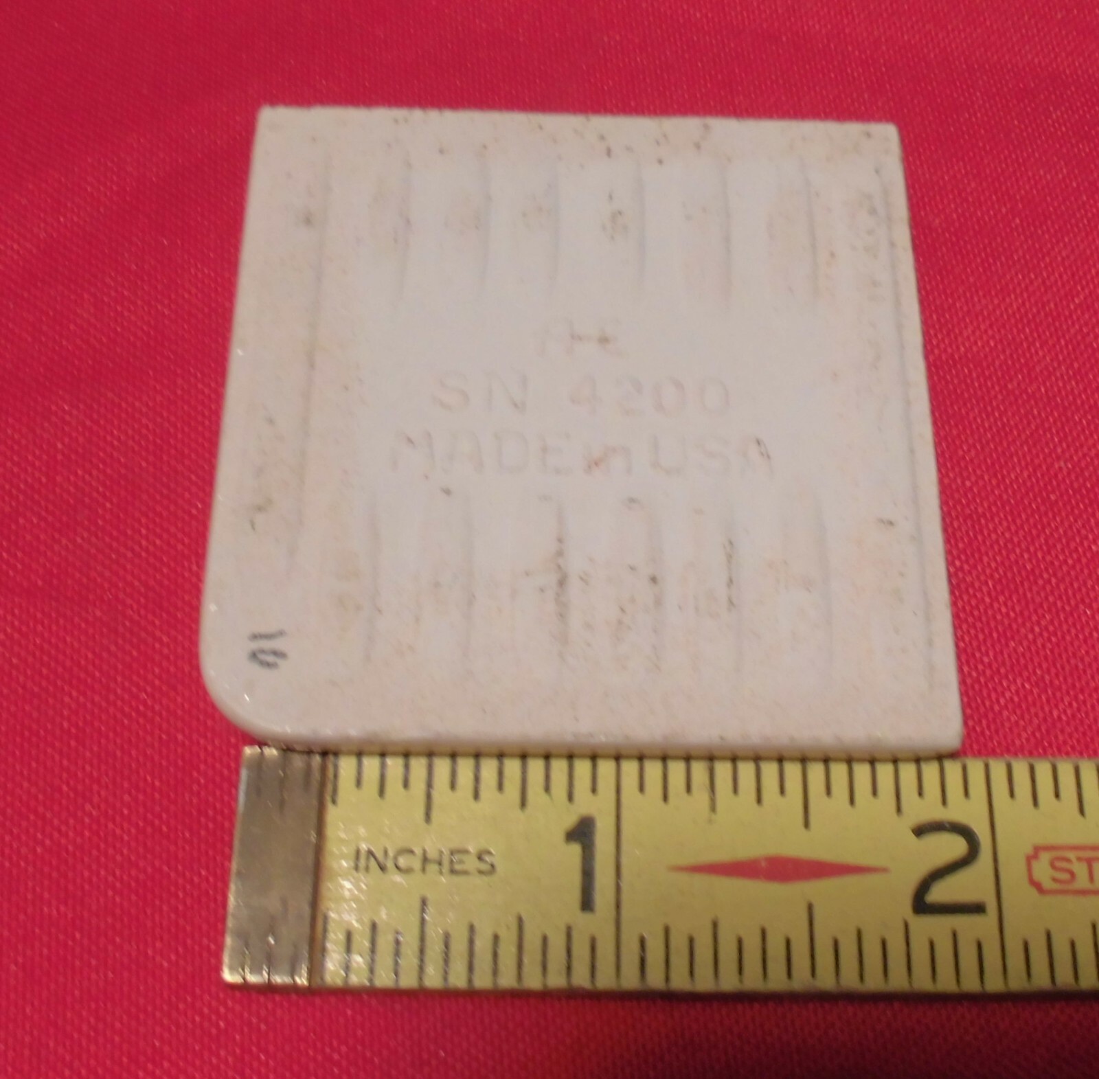 Tan – Lighter Brown: 2″ X 2″ X 5/16″ Ceramic Surface Bullnose Corner Tile: A.O.