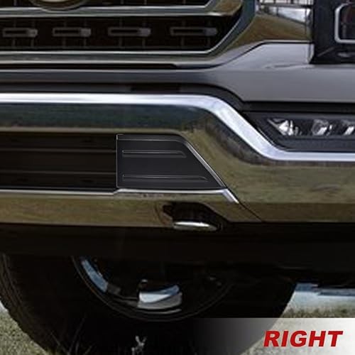 Front Bumper Guards Pads for 2021-2023 Ford F-150, Black Bumper Anti-Scratch