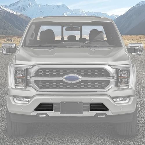Front Bumper Guards Pads for 2021-2023 Ford F-150, Black Bumper Anti-Scratch