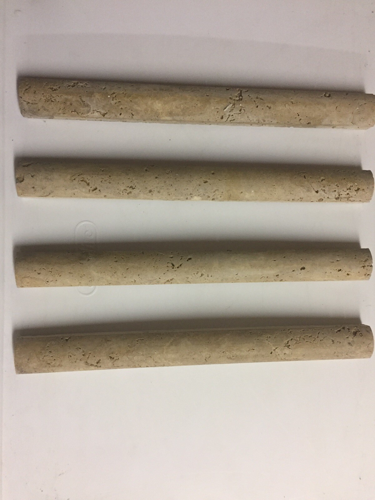 Nocce Cigarro Travertine Pencil Molding 12″ Chair Railing