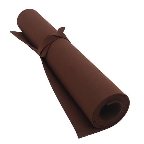 OISAKLD EVA Foam 2mm-10mm 13.7″×39″ Craft Foam Sheet 74 2mm -Thickness Brown