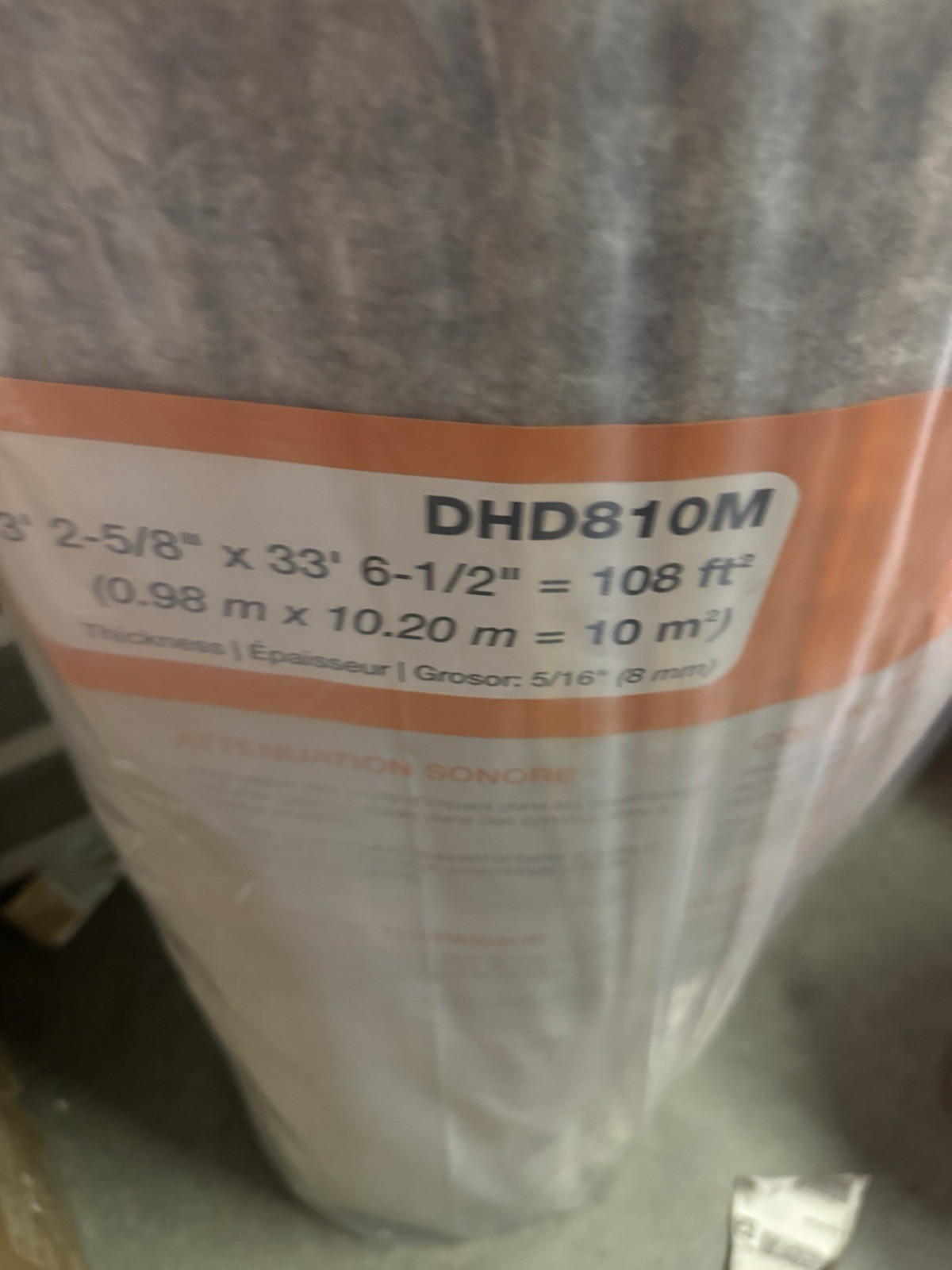 Schluter DHD810M Ditra Heat DUO Uncoupling Floor Membrane 108 Ft² Roll Underlay