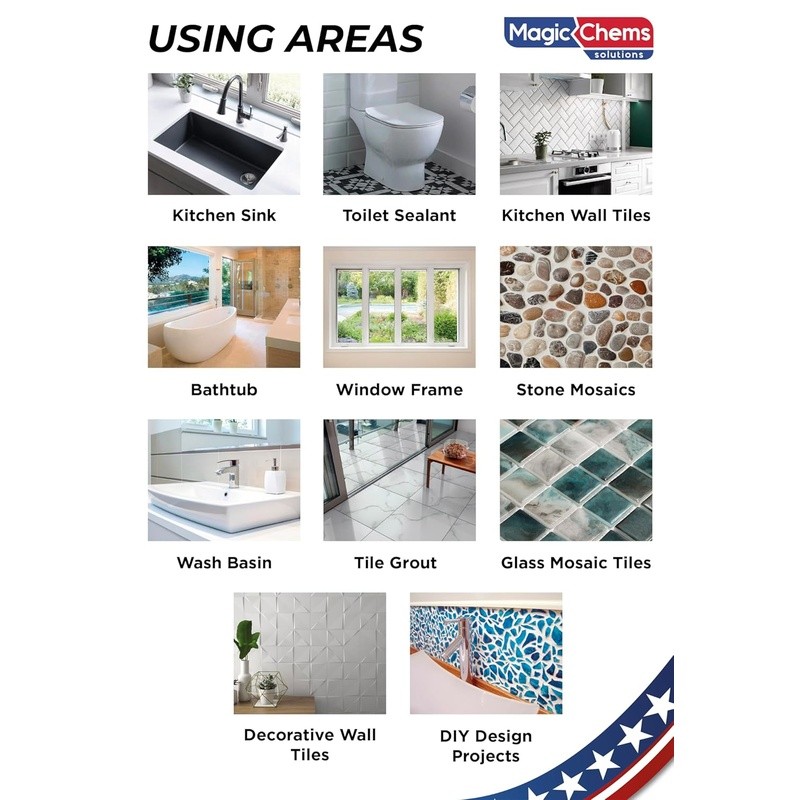 Grout Repair Kit Bathroom Tile Efficient Restoration & Easy Application New