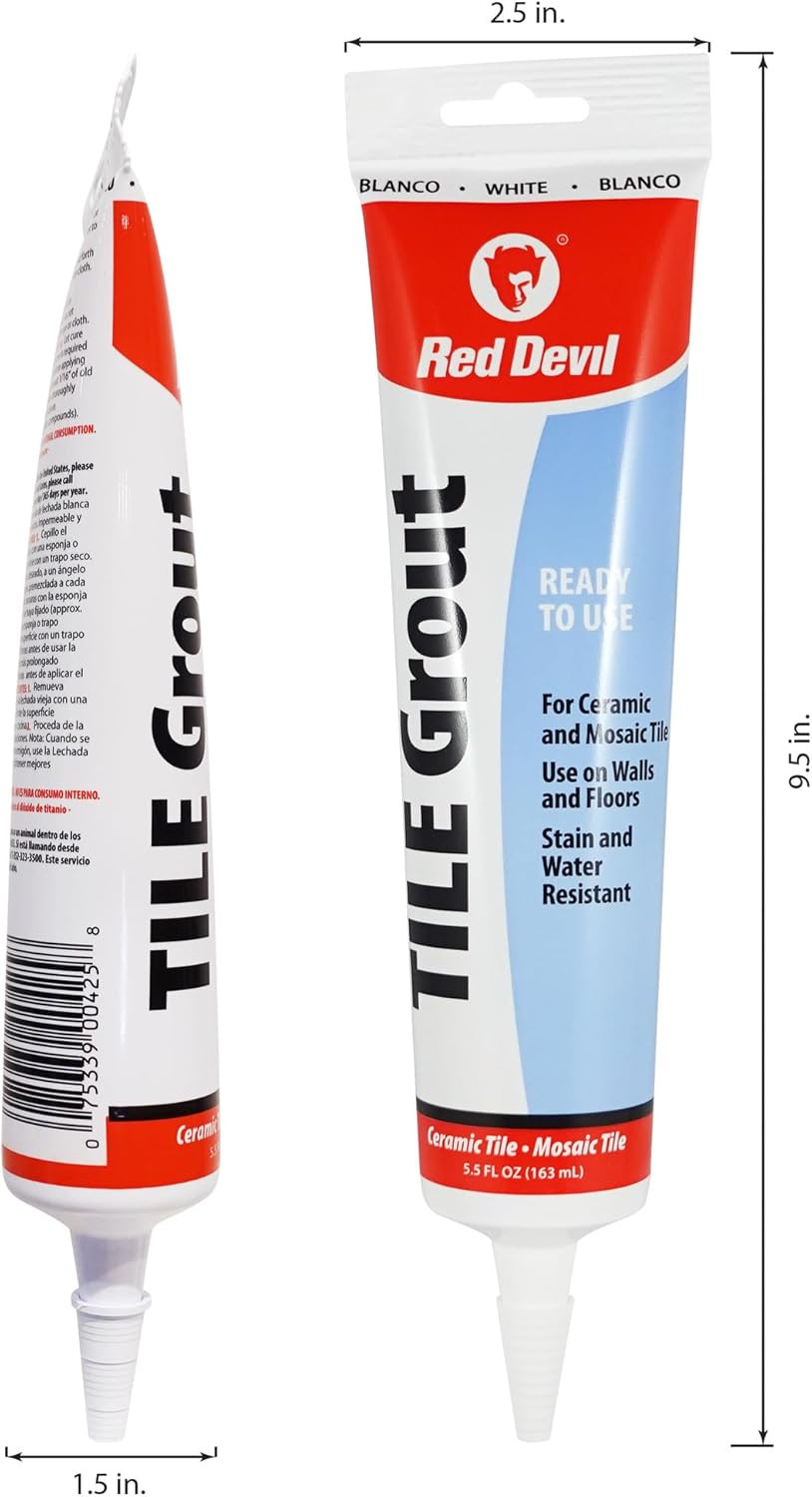 0425 Pre-Mixed Tile Grout – Professional Quality, Excellent Adhesion, Ideal for