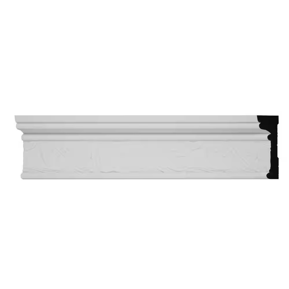 6702 11/16 In. X 3-1/2 In. X 8 Ft. PVC Composite White Casing Molding