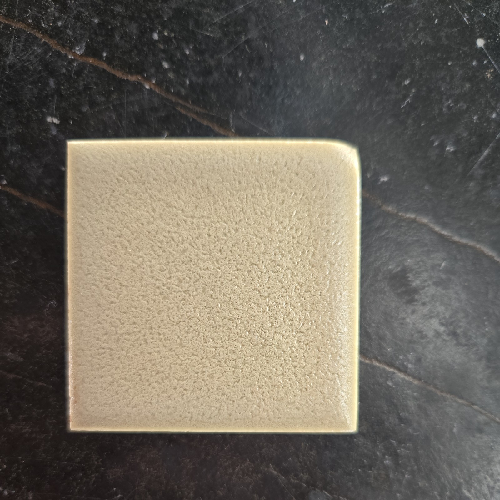 Vtg Crystalline Sage 2″ NOS Tile American Olean