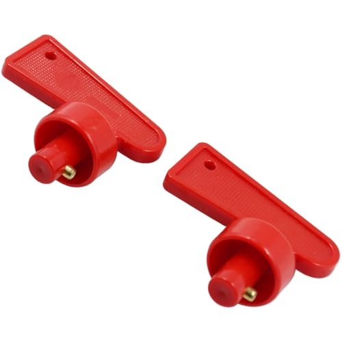 2PCS Battery Disconnect Switch Spare Keys Compatible with Car RV ATV Truck