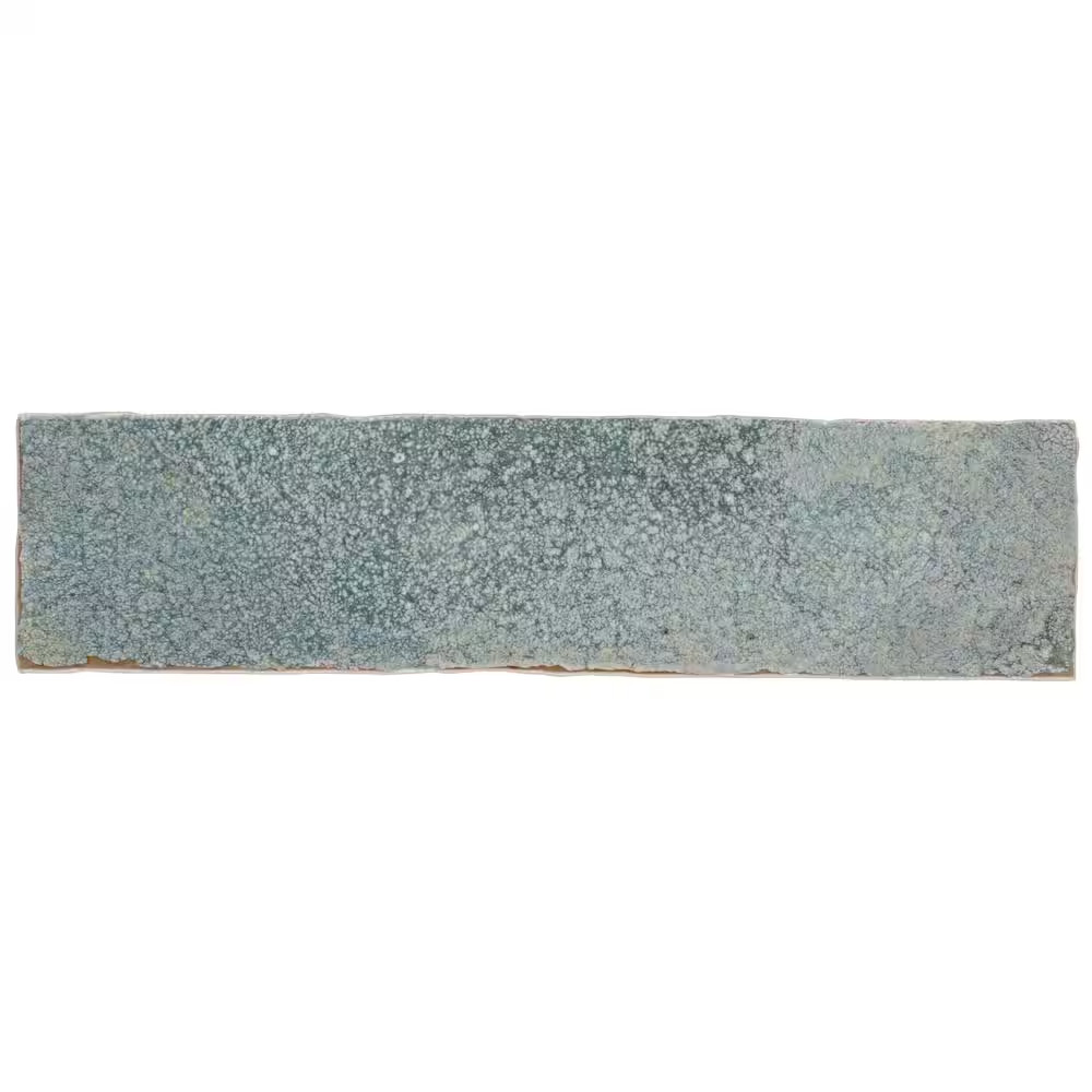 Mandalay Green 2.95 In. X 11.81 In. Polished Ceramic Wall Tile (5.38 Sq. Ft./Cas