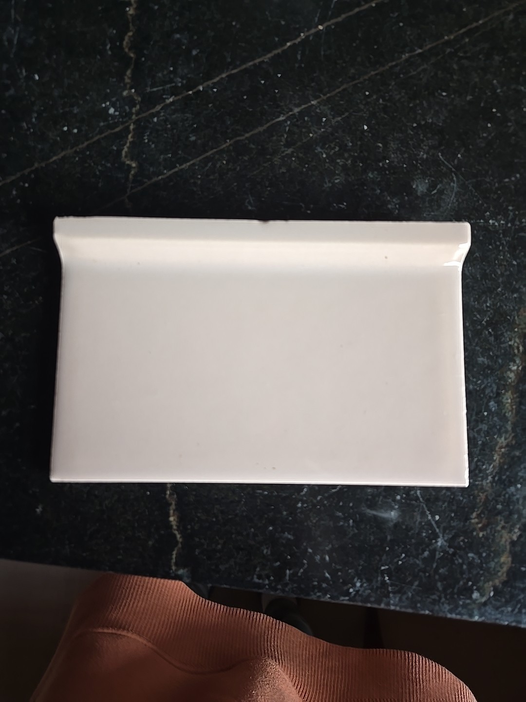 Vintage Ceramic Sand Cove Base Tile 6 1/8″ X 3 7/8″ NOS