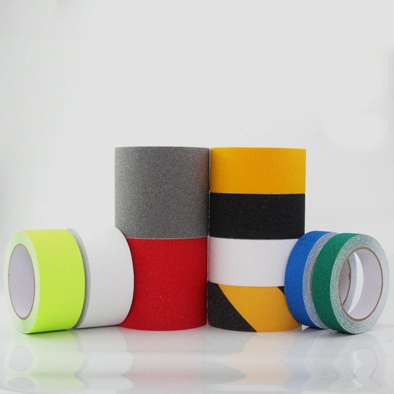 5M PVC Anti Slip Tape High Grip Self-Adhesive Safety Flooring Sticky 25/50/100mm