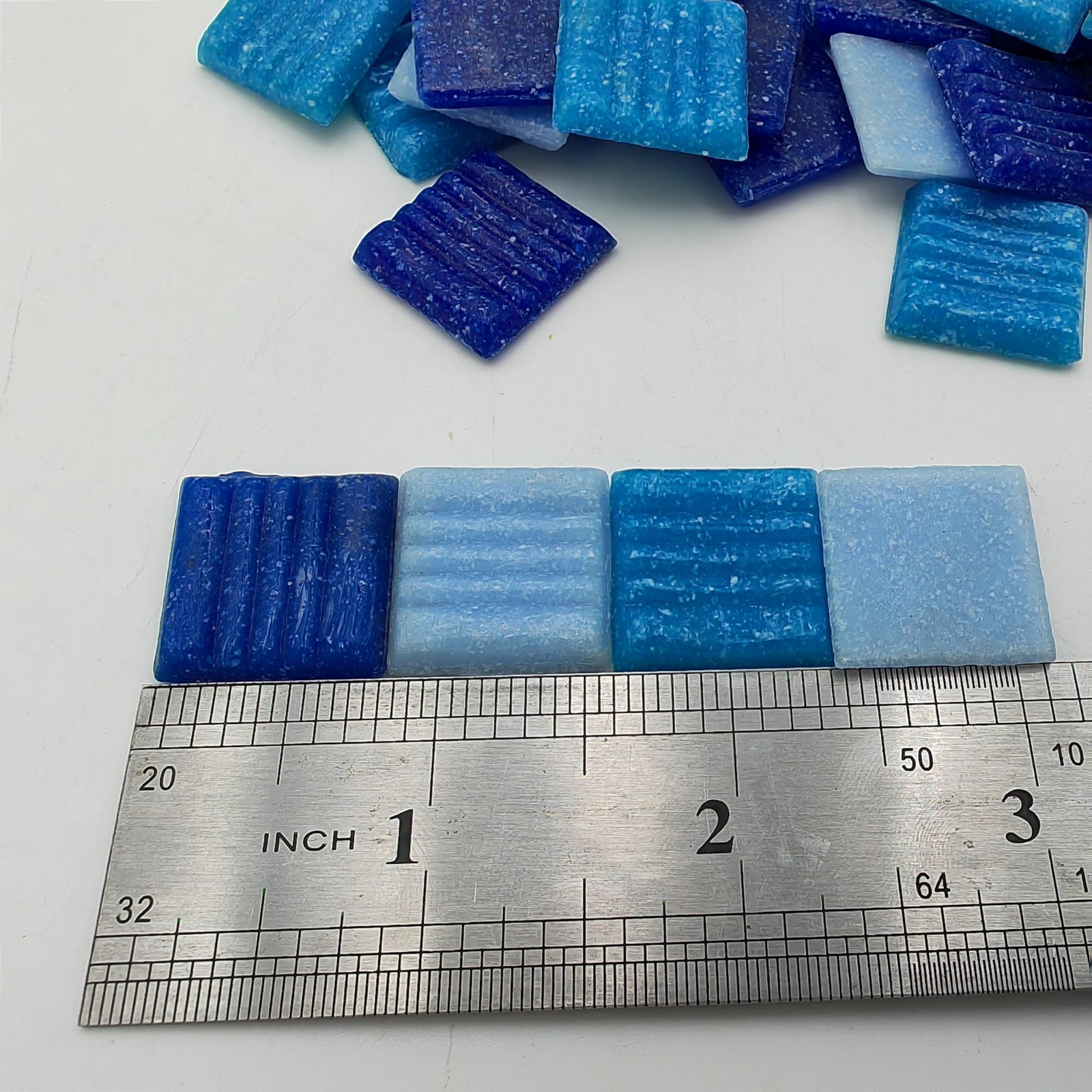 1.1LB Quartz Mosaic Tiles, 3/4″ Multi Color Mosaic Pieces Stones for DIY Mosa…