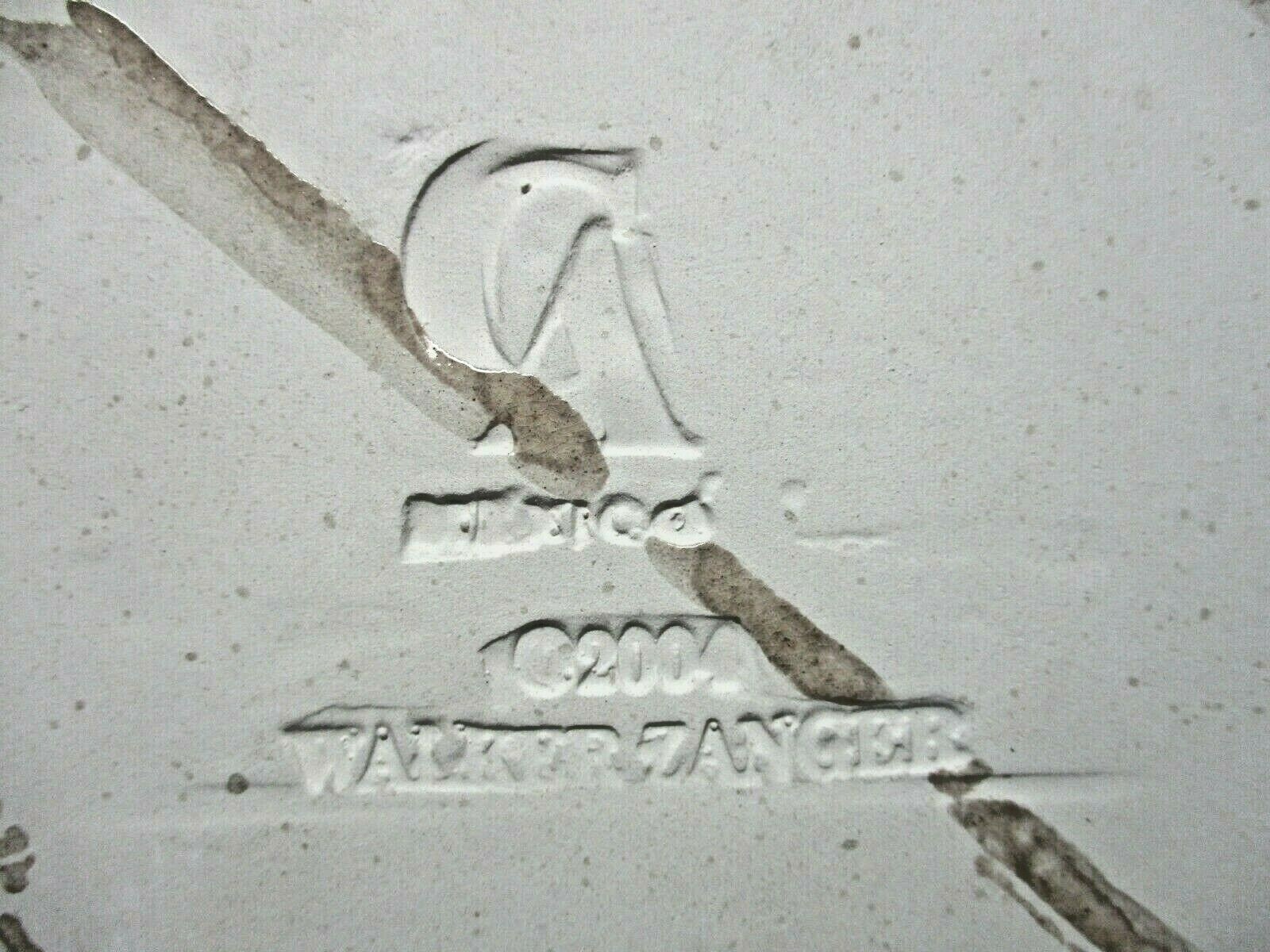 1 Floor Tile Walker Zanger 4-1/4″ Sq Crazed Speckled Beige Glazed Porcelain 2004