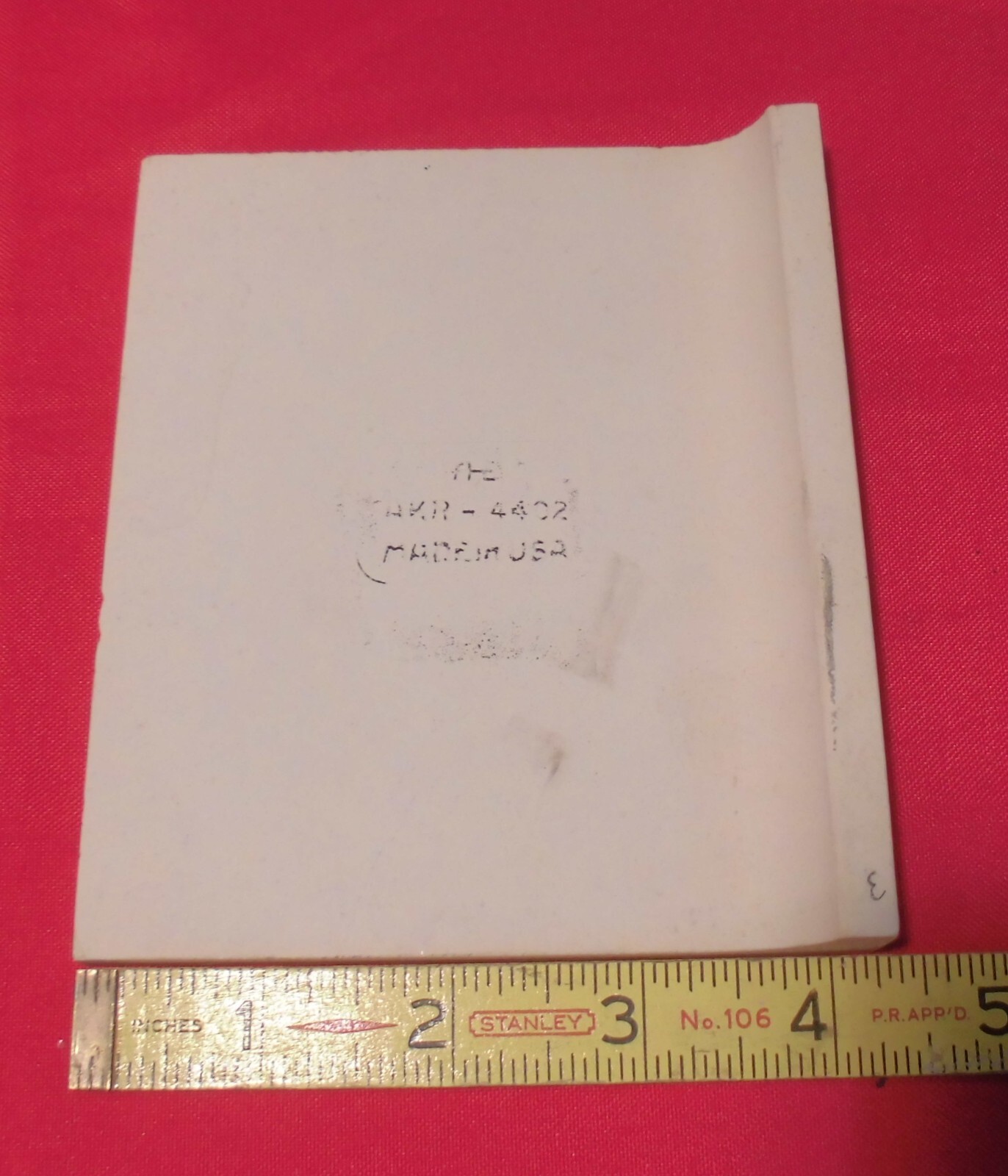 Pink Blush: Radius Bullnose Inside Ceramic Tile 4-1/4″ American Olean, AKR-4402