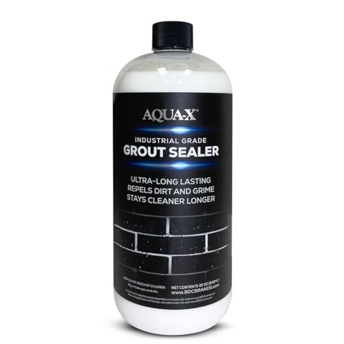 Professional Grout Sealer 1 Qt – Fast-Drying Impregnator for Shower Tile & Backs
