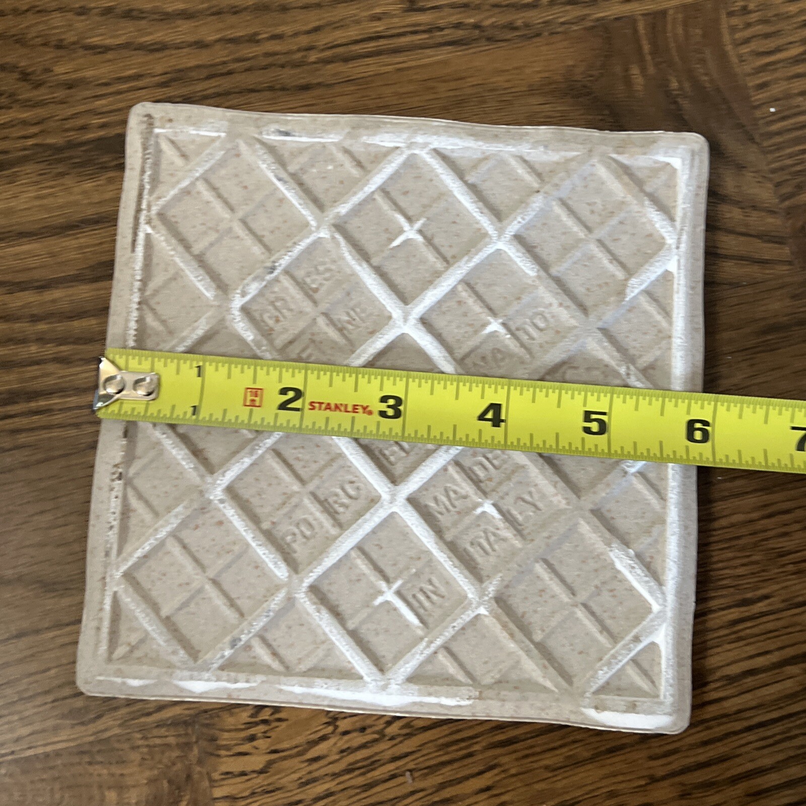 Del Conca Rialto Gray Beige 6” x 6” Glazed Porcelain Tile ITALIAN TILE Grey