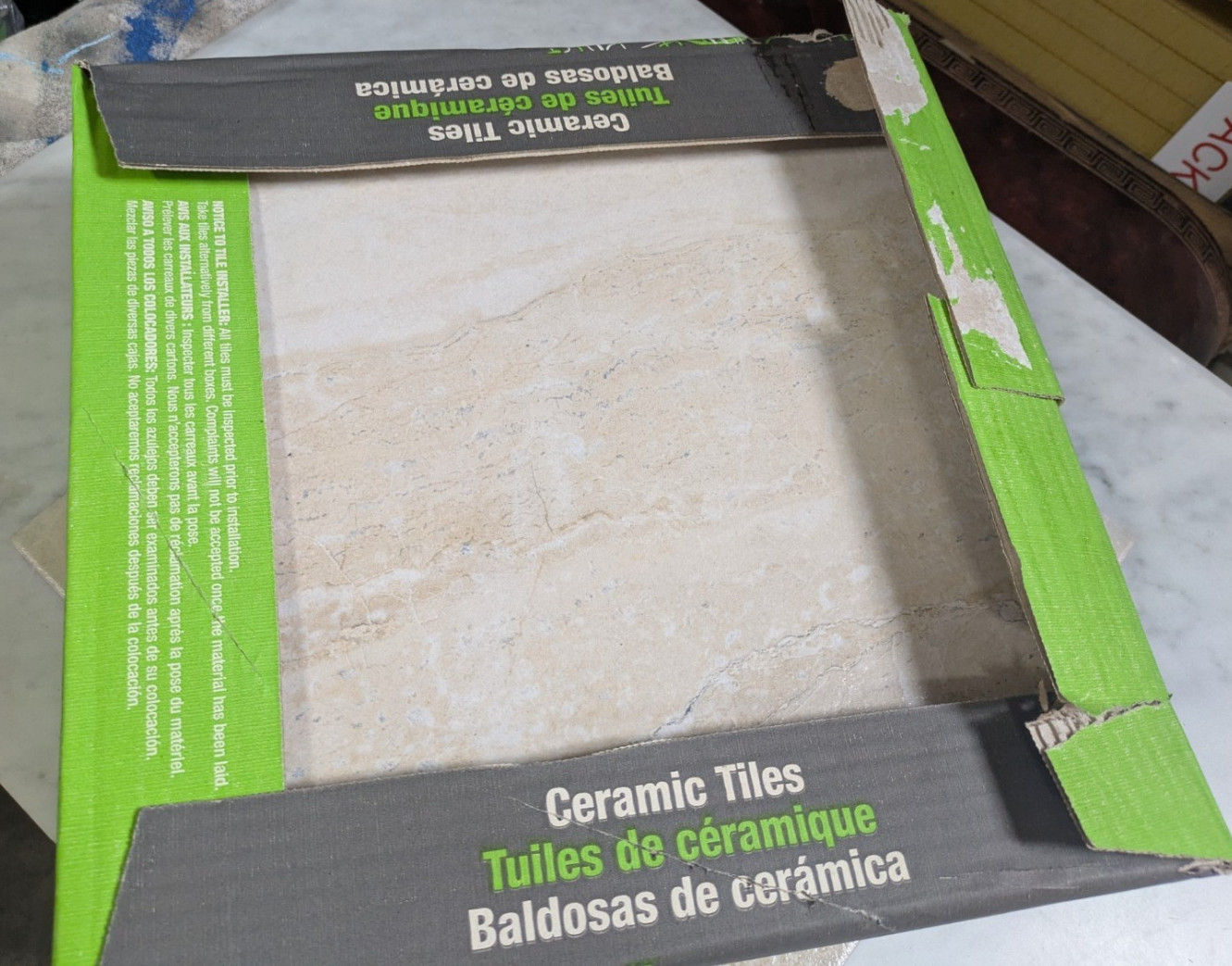 Mono Serra Euro Collection Italian Ceramic Tile 13″x13″ Travertine Beige Art.864