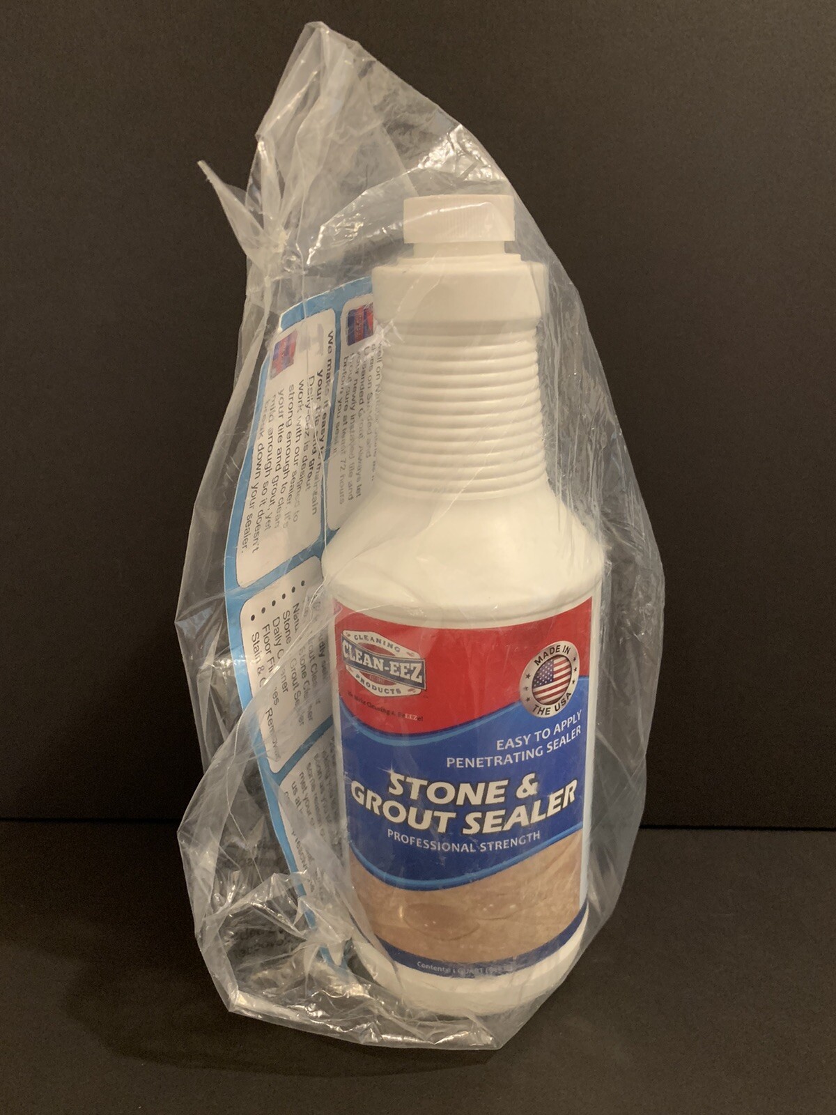 Stone & Grout Penetrating Sealer ~ Works On Granite Marble Travertine Limestone