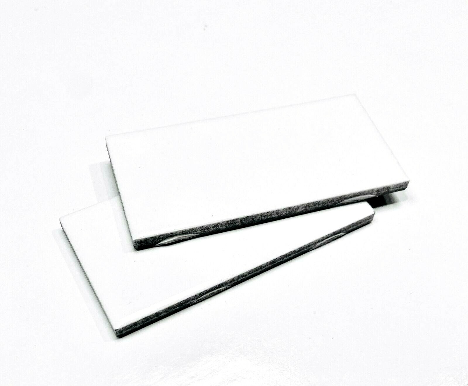 2×4 White Subway Glossy Ceramic Tile Backsplash Bathroom ( 2X4 PIECE SAMPLE)