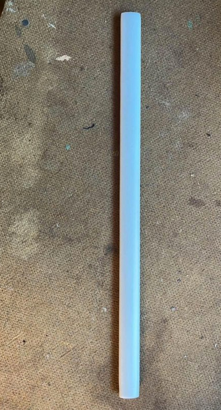 Brand new Clara .5″ x 12″ Matte Porcelain Jolly Trim in White