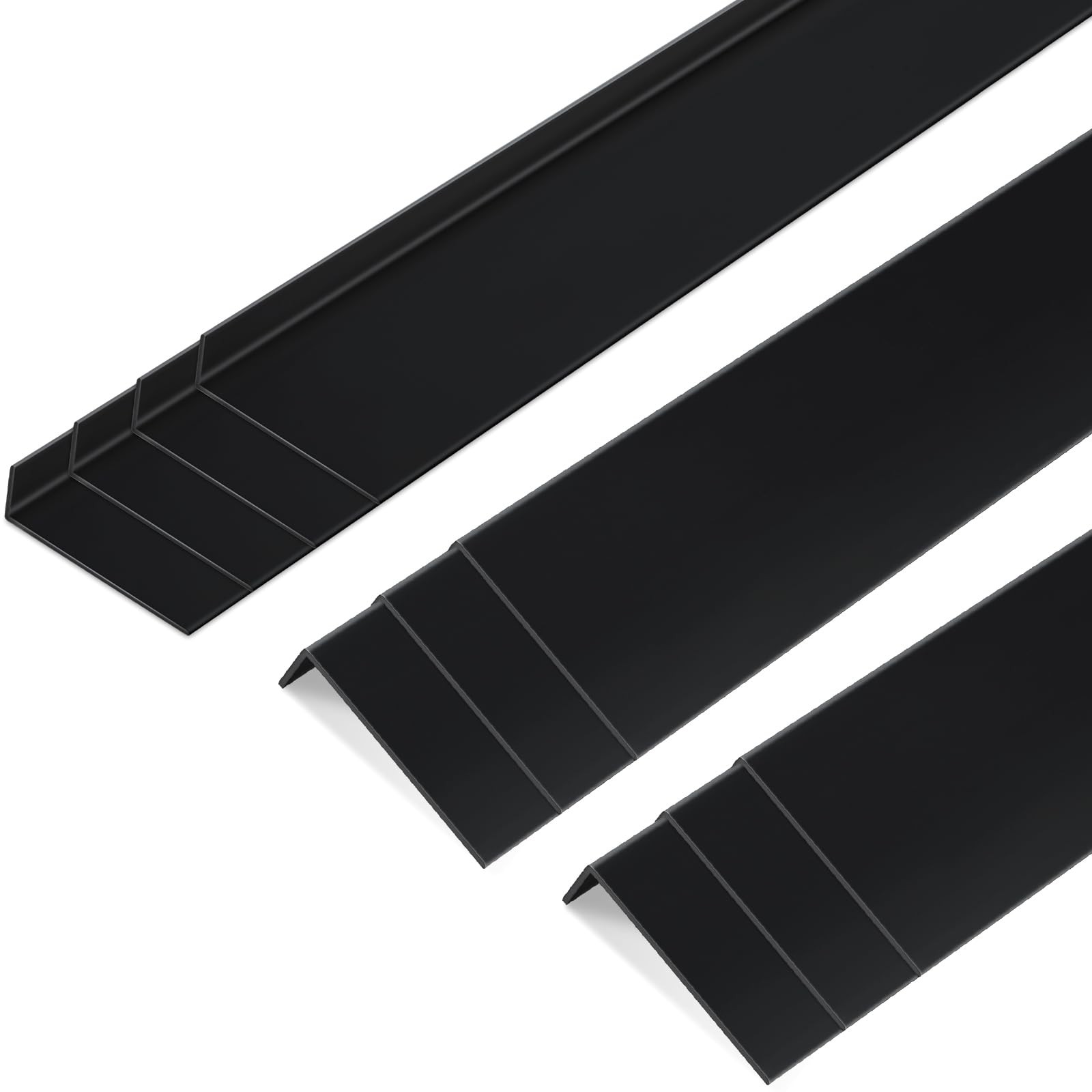 10 Pcs 3 x 1 x 36 Inches Wall Corner Protector Guards, Avoid Scratching Scuff…