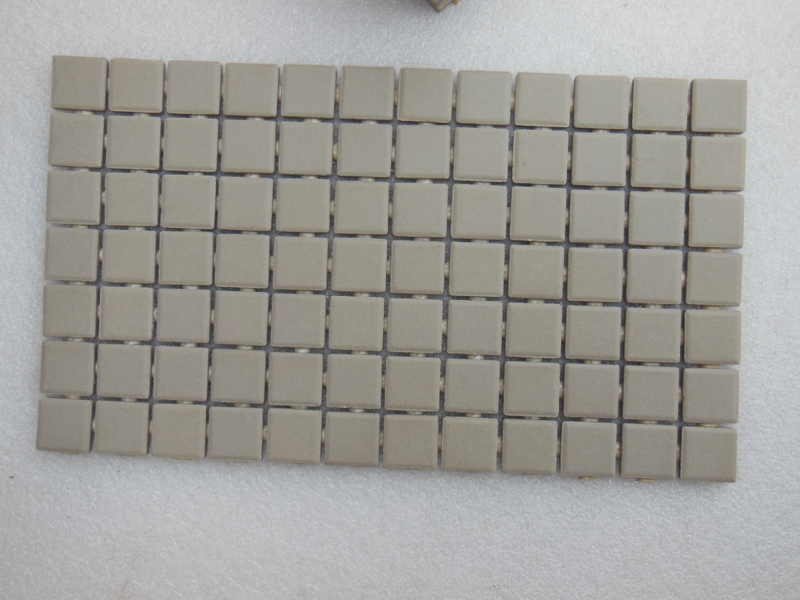 Mosaic Tile Sheet – 12″ x 7″ – nice Grey Color – Lot of 14 Sheets – NEW