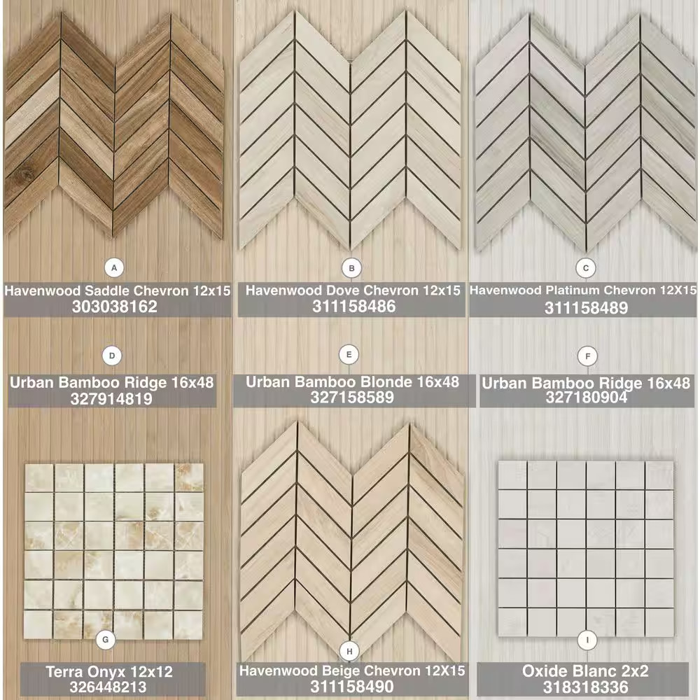 Urban Bamboo Ridge Fluted Matte Ceramic Wall Tile 16 In. X 48 In. (15.5 Sq. Ft./