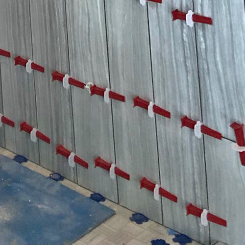 Ceramic Tile Leveling System Quick Easy for Floor n Wall Tiles Level 100Pk