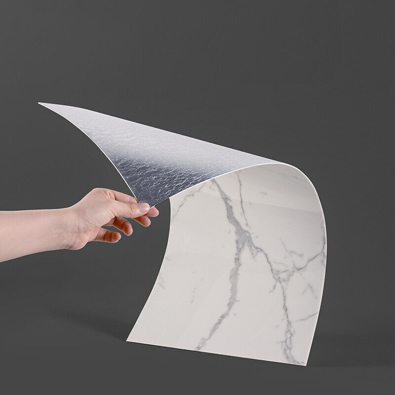 20/40pcs Peel and Stick Marble Floor WallPanels 23.6″x11.8″ PVC Tiles Sticker