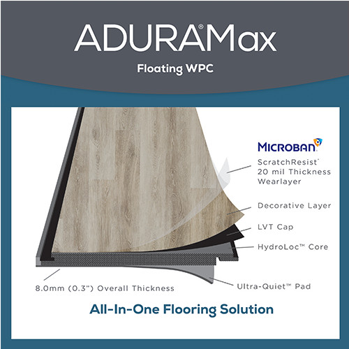 Mannington ADURA® Vinyl Plank APEX / APX101 River Mill Axel